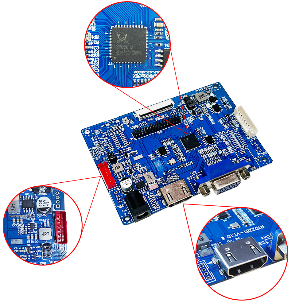 LCD Driver Controller Board