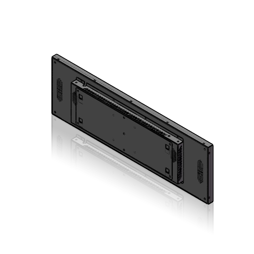 28.6 inch High-Resolution Vertical LED Strip Screen Advertising Display