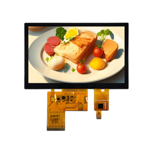 شاشة LCD CAPACITION LCD مقاس 5 بوصات 800 × 480 واجهة RGB TFT-LCD LCD مجموعة وحدة LCD