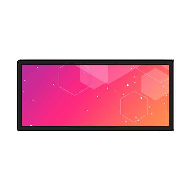 34 inch Commercial Grade Narrow LED Strip Advertising Display