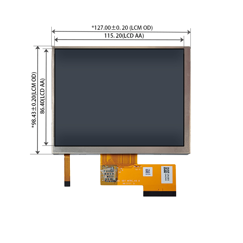 5.7-inch LCD screen 640×480 resolution TFT-LCD display module