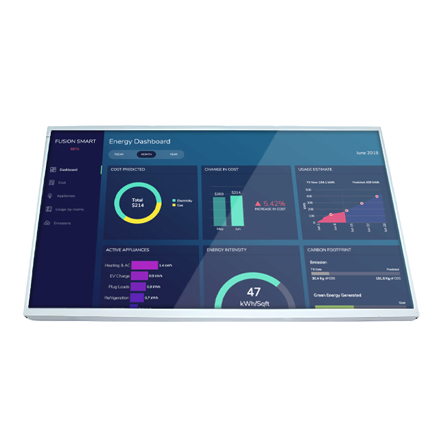 55 inch High Brightness LCD Screen 1920*1080 IPS 2500nits 30pins 