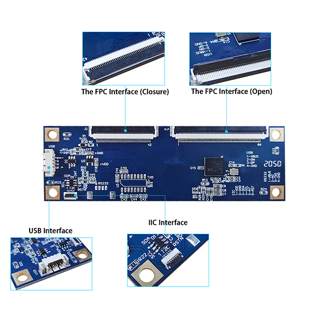 Capacitive Touch Controller Board-GNQ2511C3.P3.V1