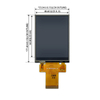 3.2 inch LCD screen with resistive touch 240×320 40pinSPI/MCU interface TFT-LCD LCD module