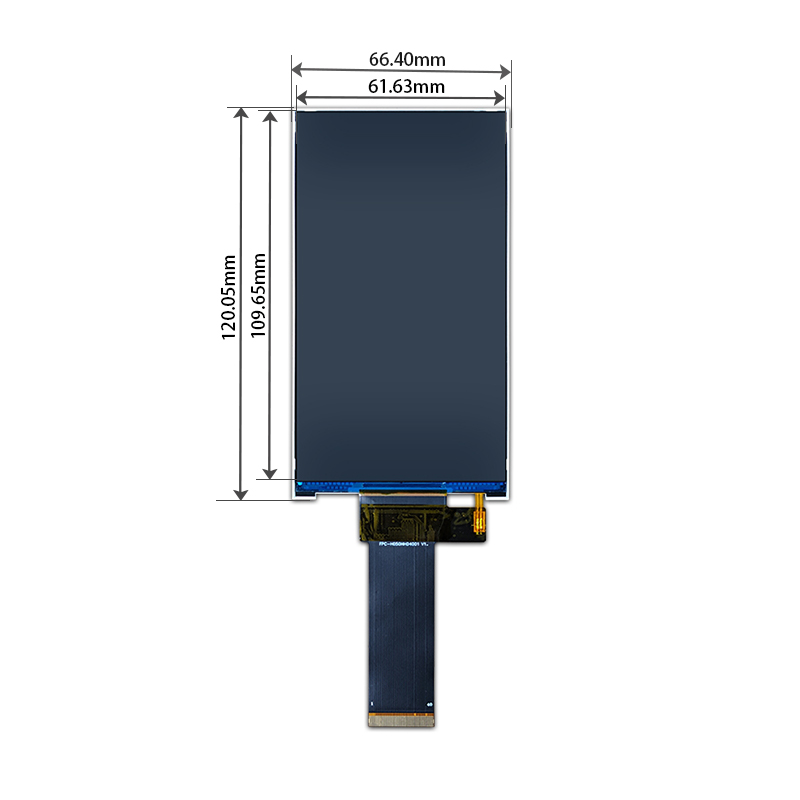 5-inch TFT vertical screen 480×854 RGB interface 1000 brightness 5-inch TFT-LCD vertical screen module