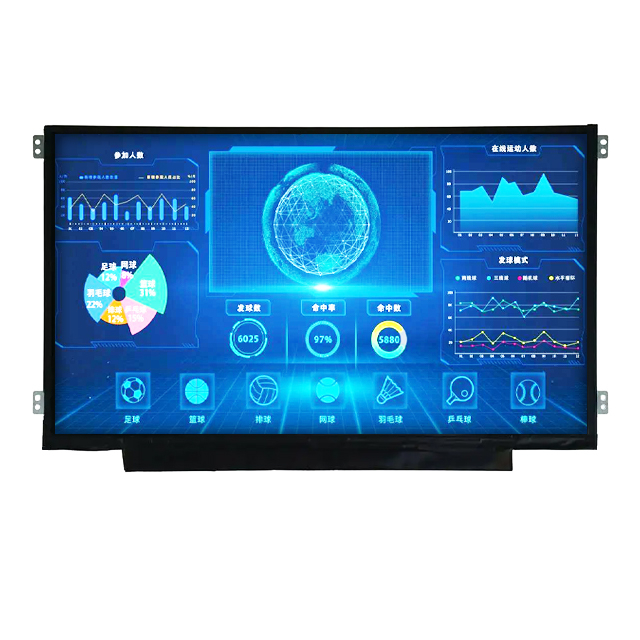 11.6 inch High Brightness LCD Screen 1920*1080 IPS 1500nits 30pins 