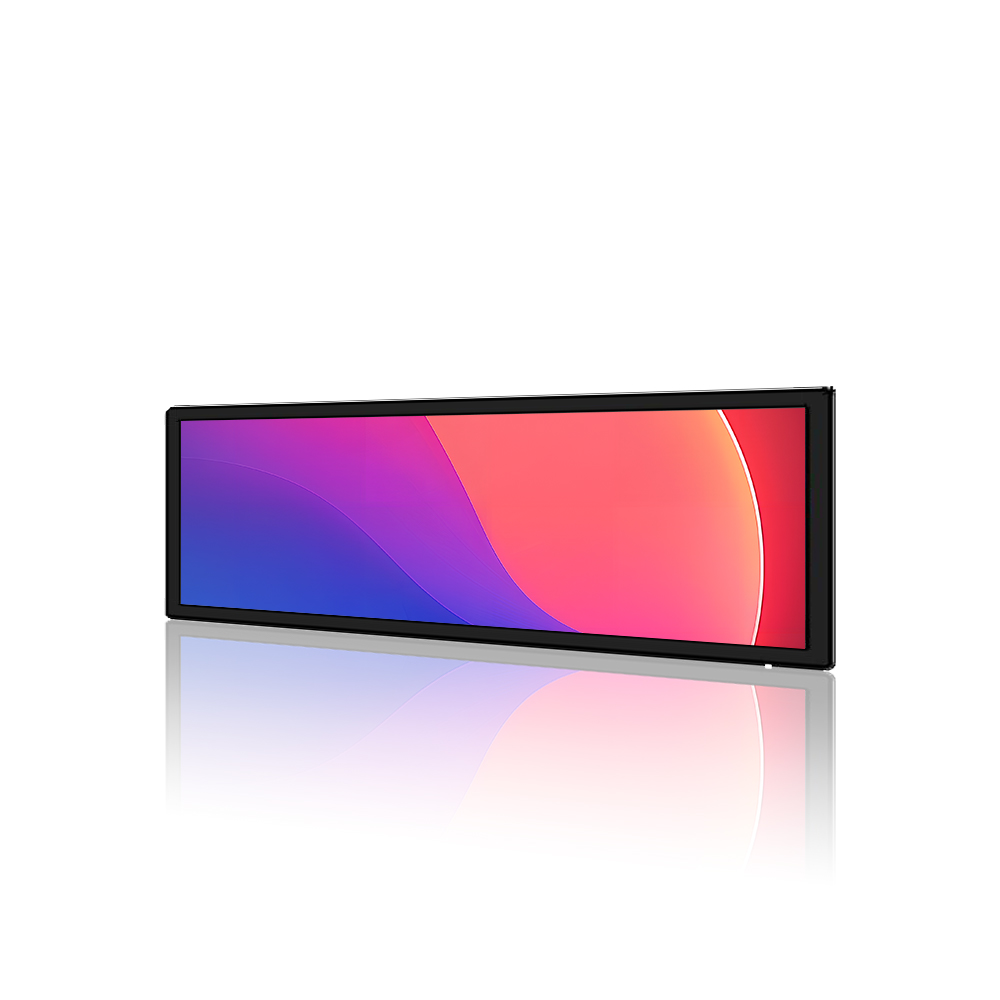 34 inch Commercial Grade Narrow LED Strip Advertising Display