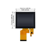 3.5 inch capacitive touch LCD screen 320×240 RGB interface capacitive touch full lamination LCD assembly