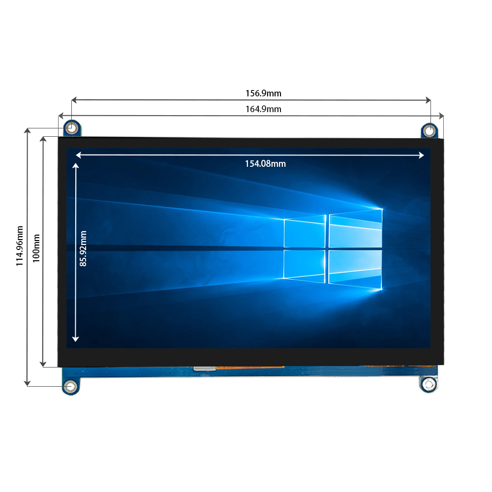 Hdmi Industrial Touch Monitorr -7 Inches