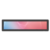 24 inch Commercial Grade Narrow LCD Strip Screen Digital Signage Solution