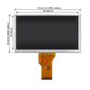 6.5-inch LCD screen 800×480 50pin RGB interface TFT-LCD display module