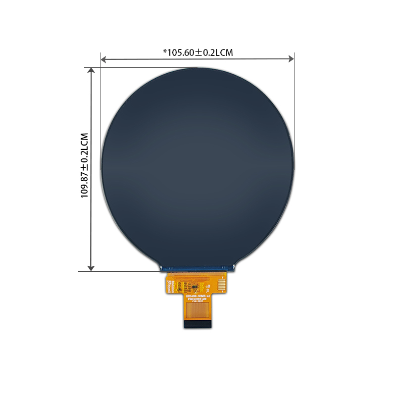 4-inch round LCD screen 720×720 MIPI interface 30pin 4-inch round TFT-LCD LCD module