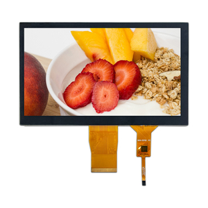 شاشة LCD CAPACITION LCD مقاس 7 بوصات 1024 × 600 RGB واجهة TFT LCD مجموعة شاشة LCD