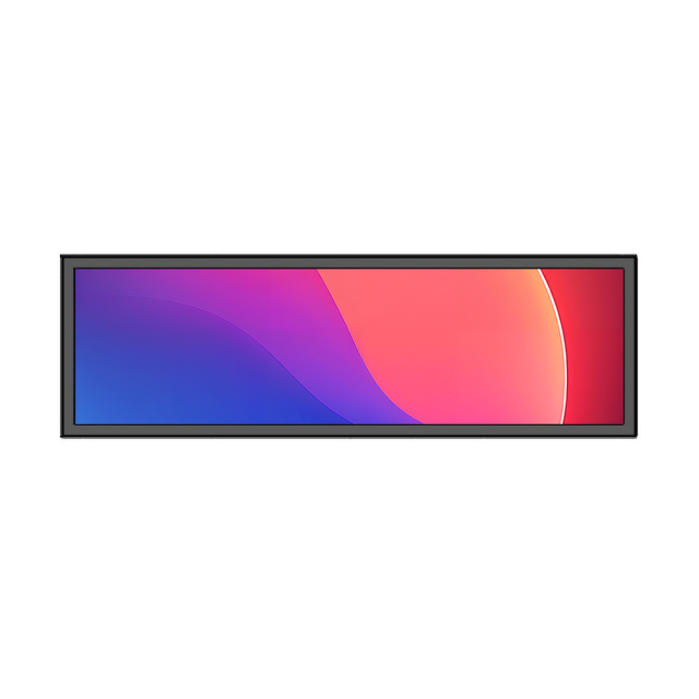 28.6 inch High-Resolution Vertical LED Strip Screen Advertising Display