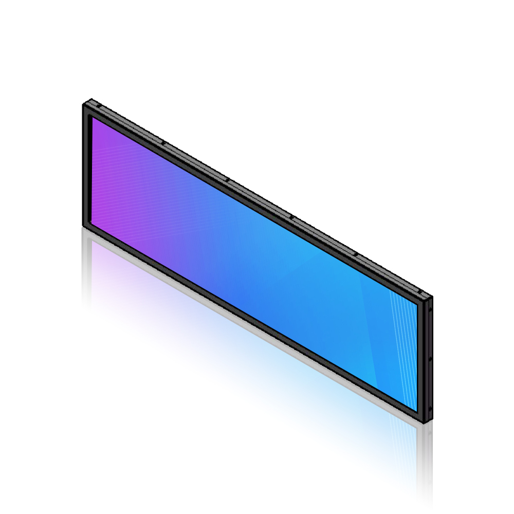 37.6 inch Split screen strip screen advertising all-in-one machine