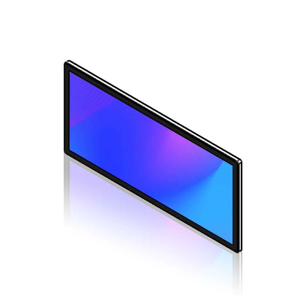 34 inch Commercial Grade Narrow LED Strip Advertising Display