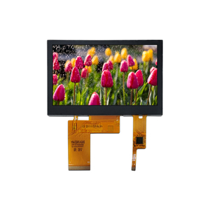 شاشة LCD السعودية 4.3 بوصة شاشة LCD 800 × 480 واجهة RGB TFT-LCD شاشة شاشة LCD