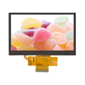 عرض 4.3 بوصة 480 × 272 واجهة RGB واسعة درجة الحرارة شاشة TFT-LCD LCD